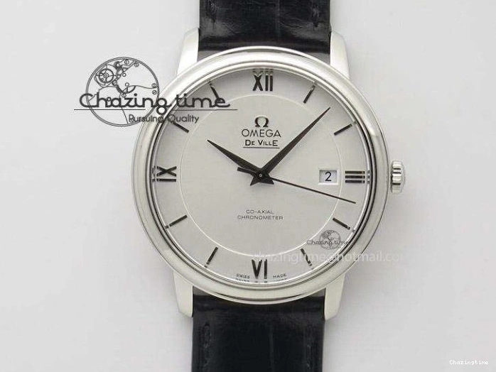 0403 Speedmaster Racing Master SS HKF Best Edition Black White Dial on SS Bracelet A Upgraded 7807